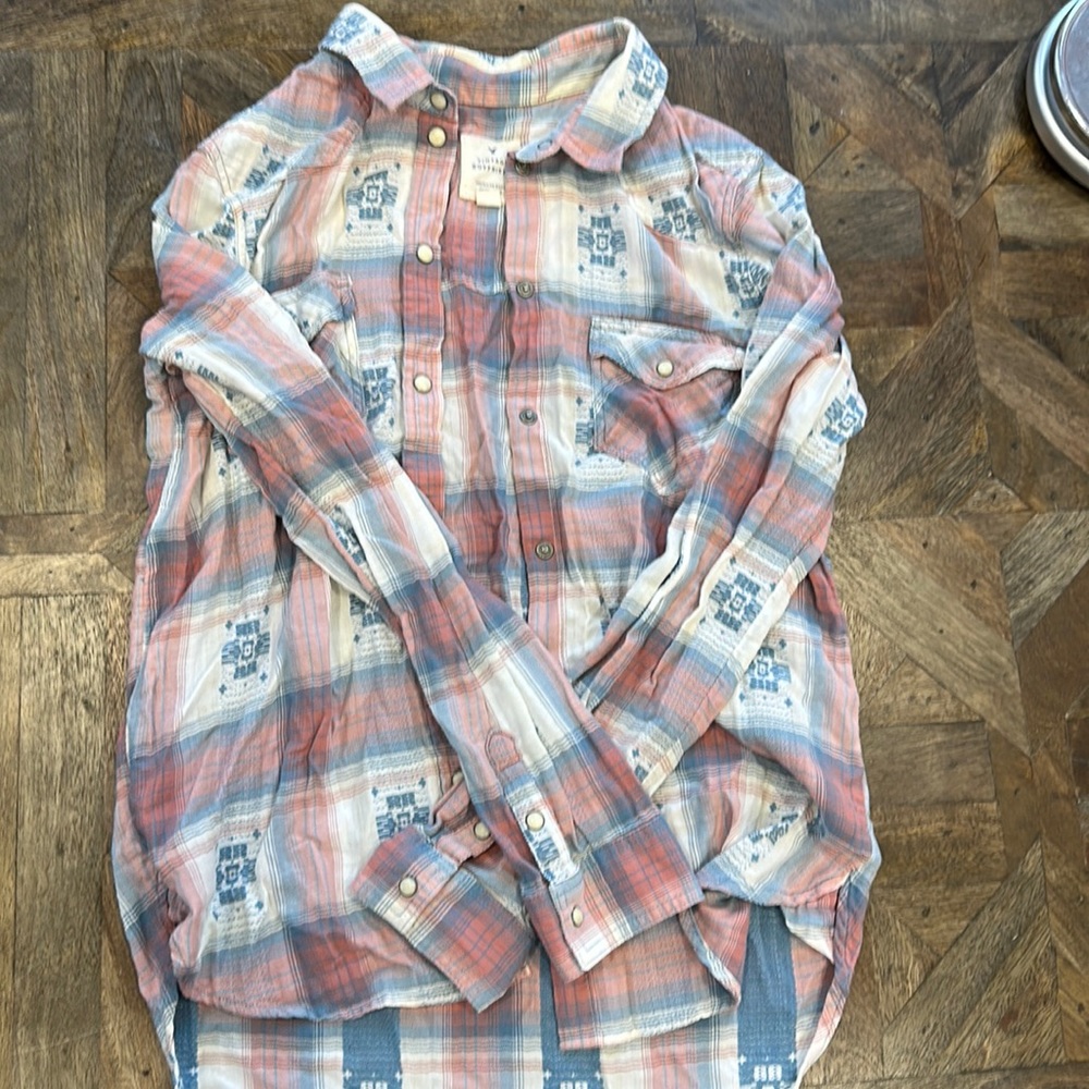 American Eagle | Vintage Boyfriend | Flannel | Size S